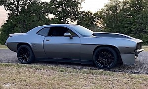 Widebody 2017 Dodge Challenger Mimics a 1969 Chevy Camaro, Because Why Not