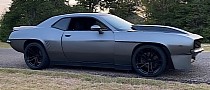 Widebody 2017 Dodge Challenger Mimics a 1969 Chevy Camaro, Because Why Not