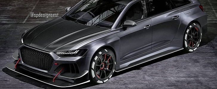Widebody 2020 Audi RS6 rendering