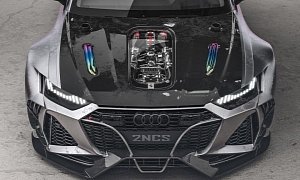 Widebody 2020 Audi RS6 "The Devil" Has a Ferrari Engine, Just Because