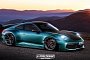 Widebody 2020 Porsche 911 Rendered as Tuner Car Looks Confusing