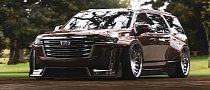 Widebody 2021 Cadillac Escalade Is Long and Wide