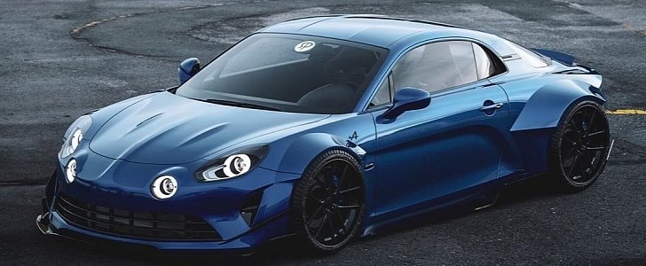 Widebody Alpine A110 Will Offend, Looks Sexy Anyway