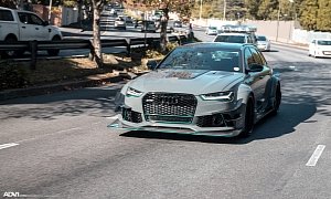 Widebody Audi RS6 from South Africa Looks Like a Carbon Race Car