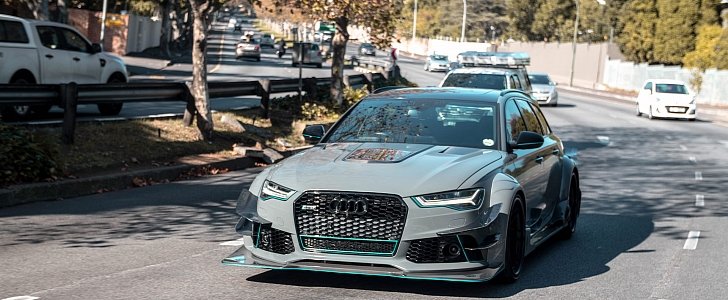 Audi RS6 from South Looks Like a Carbon Car - autoevolution