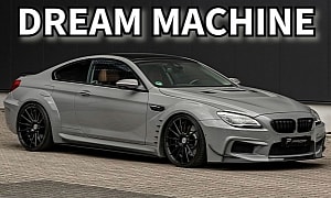 Widebody BMW M6 Looks Like It Escaped From a Museum