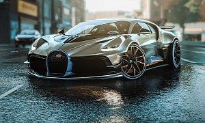 Widebody Bugatti Divo Looks Like It Came From the Factory