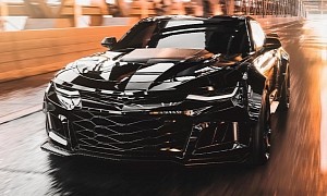 Widebody Chevrolet Camaro Exorcist Is Modded to Hell and Back