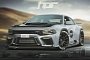 Widebody Dodge Charger Hellcat Rendered As the Coupe Dodge Needs to Build