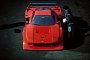 Widebody Ferrari F40 Racer Render Looks Like a Round Peg in a Square Hole