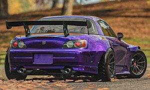 Widebody Honda S2000 Looking Awesome with Forza’s Purple Paint Theme