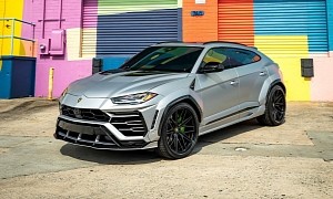 Widebody Lambo Urus RS Edition Doesn’t Need Many Colors to Pop, Just CF & 901 HP