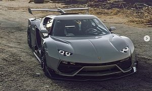 Widebody Lamborghini Asterion Rendered as 2021 Hybrid Aventador Replacement