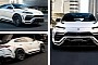 Widebody Lamborghini Urus Looks Like a Stormtrooper That's Been Stung by a Bee