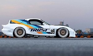 Widebody Mazda RX-7 FD3S Wagon Conversion Is Just Epic