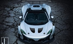 Widebody McLaren 650S Spider Rendered As Downforce Addict with Monstrous Wing