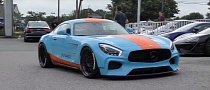 Widebody Mercedes-AMG GT RS by Starke USA Almost Has a Gulf Livery