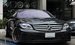 Widebody Mercedes CL from Bangkok