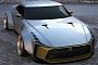 Widebody Nissan GT-R50 Looks Extra Thick, Has Floating Wheel Arches