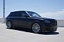 Widebody Rolls-Royce Cullinan Black Badge Looks Best in Satin With Gloss Carbon