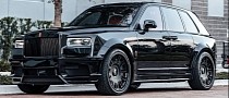 Widebody Rolls-Royce Cullinan on AGL60s Feels Like the Ultimate Murdered-Out SUV