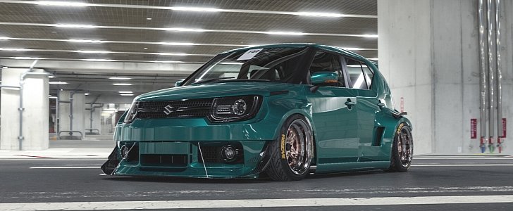 Widebody Suzuki Ignis Race Car Is the Opposite of a Jimny - autoevolution
