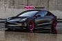 Widebody Tesla ‘Model F’ Is Subtly Linked to Fractal and Twitch’s Justin Kan
