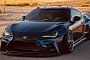 Widebody Toyota 86 Is a Lexus Lookalike, Has Massive Spindle Grille