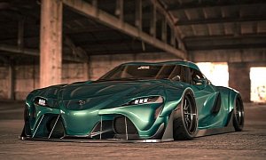 Widebody Toyota FT-1 Concept Looks Better Than any SEMA Supra