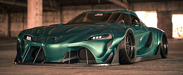 Widebody Toyota FT-1 Concept Looks Better Than any SEMA Supra