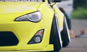 Widebody Toyota GT 86 by 326power Has Crazy Wheels and Low Stance