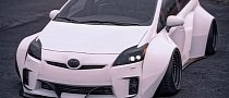 Widebody Toyota Prius "Tofu Boy" Looks Pleasing