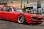 Wild Chevy Nova SS Acts Like a Carbon Digital Restomod, Clad in Red and Chrome