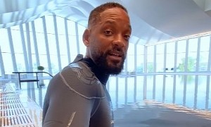 Will Smith Takes a Dive in World’s Deepest Pool, Complete With Sunken City