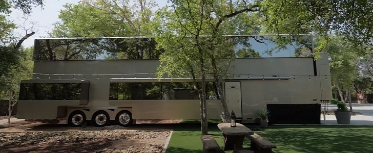 The Heat, Will Smith's former movie trailer built for him for $2.5 million, is now part of a glamping resort in Texas