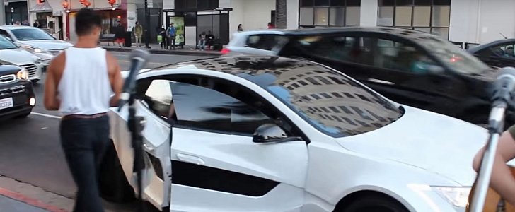 Will.i.Am's Custom Tesla Model S Has Coach Doors, Latest Videos Prove