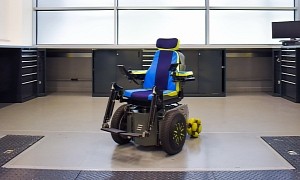 Williams F1 Sister Company Helps Design Innovative New Wheelchair Concept