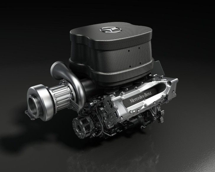 Mercedes AMG V6 Formula One engine