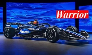Williams F1 Team Debuts 2024 FW46 Livery Using Last Year's Race Car. Yawn?