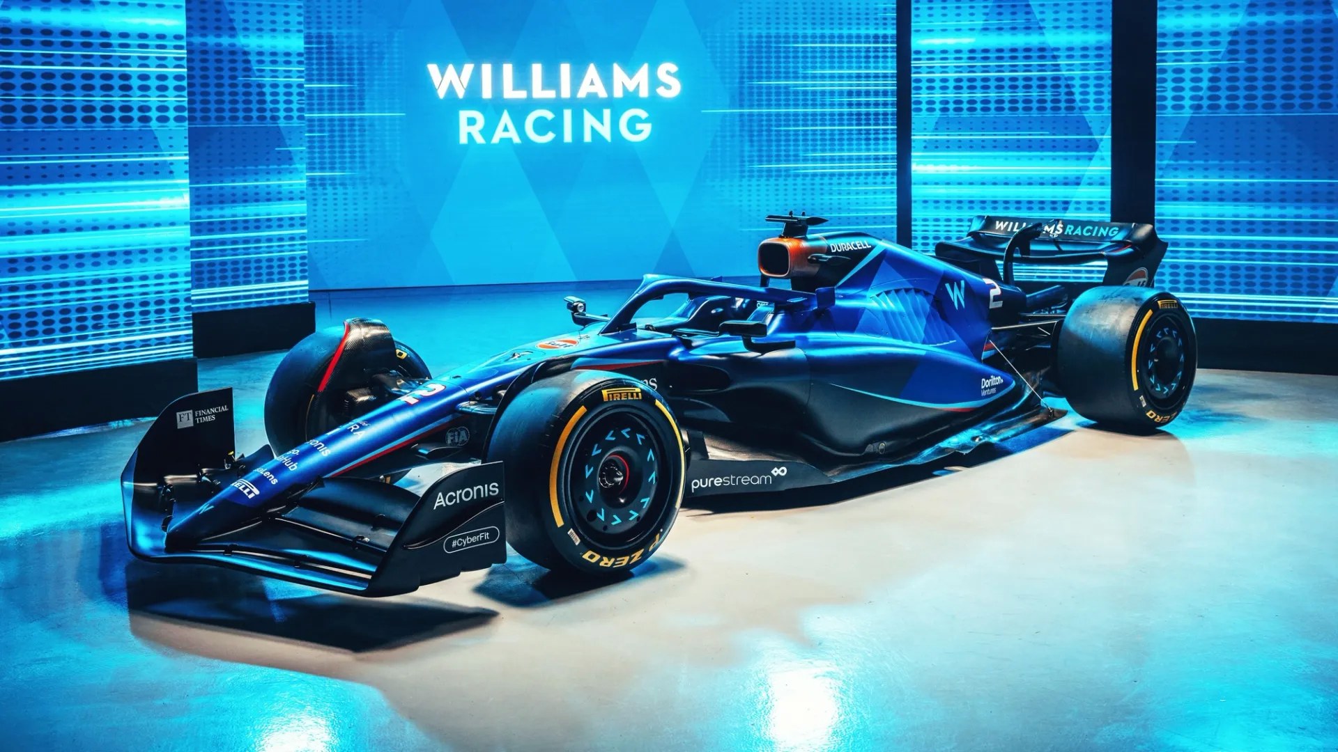 Williams F1 Team Unveils New 2023 Livery on Old Race Car and It’s Ok to