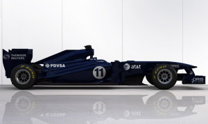 Williams FW33 Presented with Interim Livery