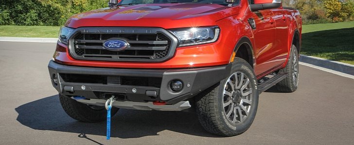Winch-Ready Off-Road Bumper Looks Great On 2020 Ford Ranger