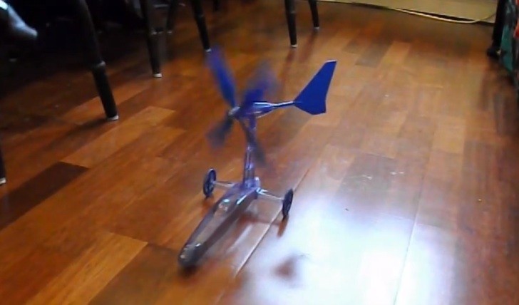 wind powered toy car