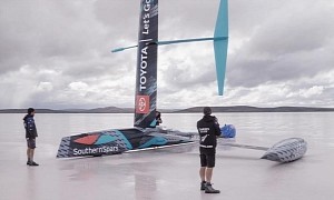 Wind-Powered Land Speed World Record Could Fall to the Kiwis This Weekend