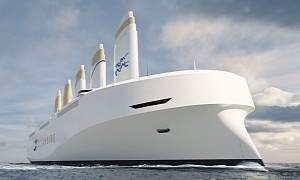 Wind-Powered Oceanbird Is the Tallest Ship in the World, Can Carry 7,000 Cars