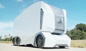Windowless Autonomous Electric Truck to Roam through Sweden by 2020