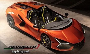 Windshields Are Overrated: New Lamborghini Revuelto J Imagined as a One-Off Speedster