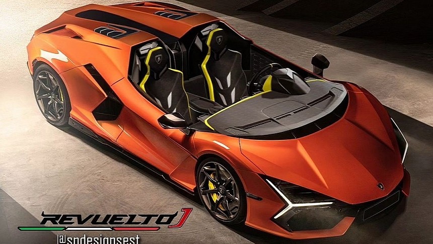 Lamborghini Revuelto J - Rendering