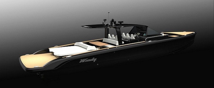 Windy's new boat SLR/SR 60 is both powerful and luxurious