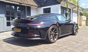 Wingless Porsche 911 GT3 RS Spotted In The Netherlands Spells 911 R Lust